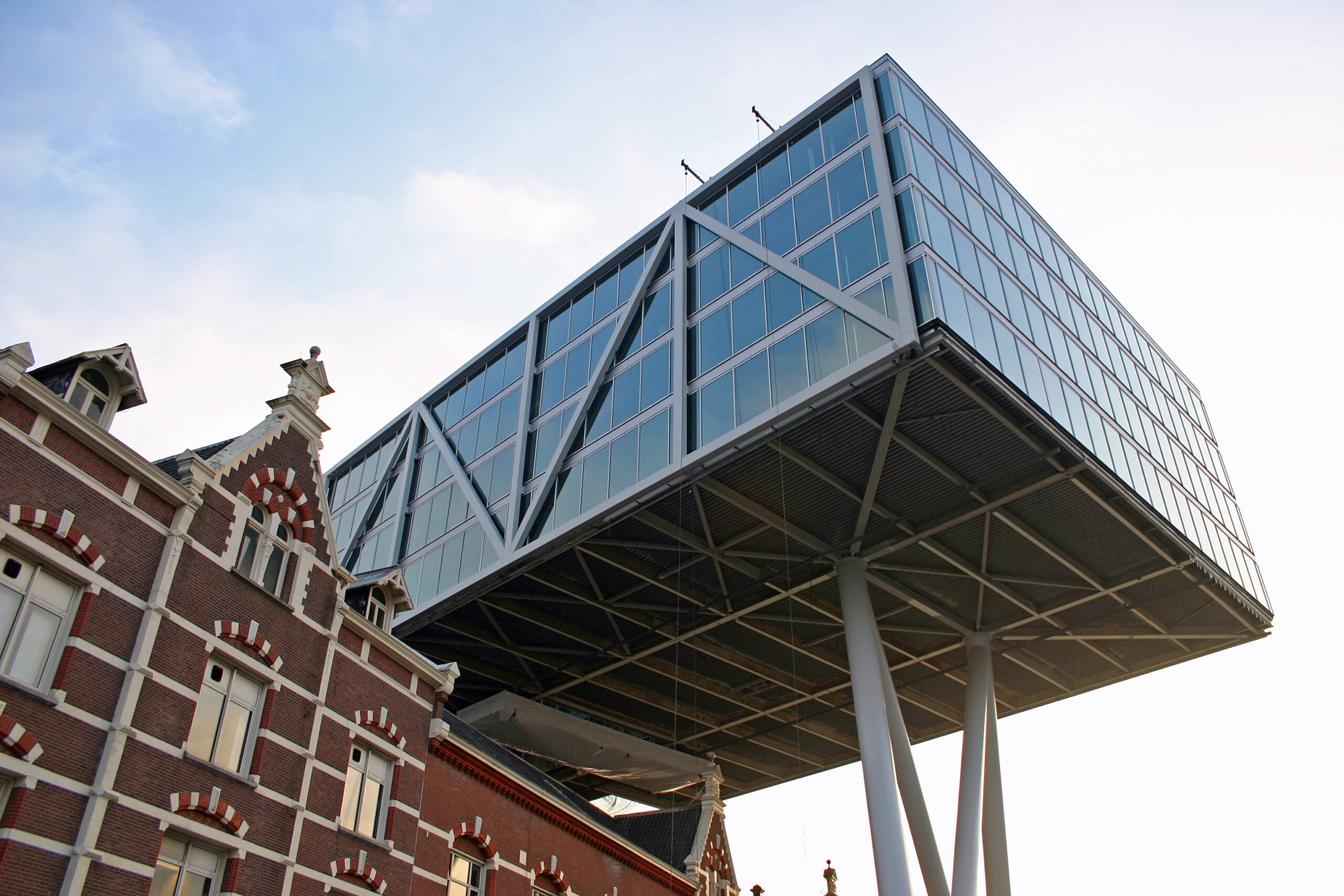Brug – 07 Vorsselmans gevelbouw De Brug Rotterdam
